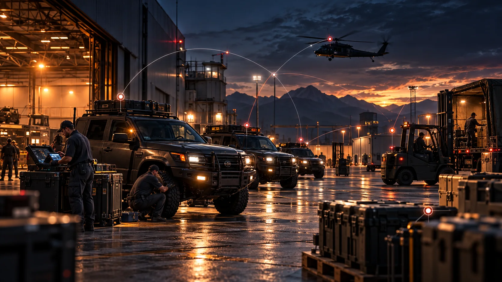 Disconnected infrastructure with isolated signals
